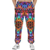 Men's Sweatpants Kaleidoscopic Vibrant Colors