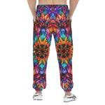 Men's Sweatpants Kaleidoscopic Vibrant Colors