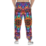 Men's Sweatpants Kaleidoscopic Vibrant Colors