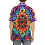 Hawaiian Shirt Kaleidoscopic Vibrant Colors