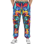 Men's Sweatpants Vibrant Colorful Geometric Shapes