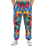 Men's Sweatpants Vibrant Colorful Geometric Shapes