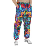 Men's Sweatpants Vibrant Colorful Geometric Shapes
