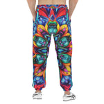 Men's Sweatpants Vibrant Colorful Geometric Shapes