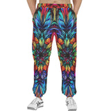 Men's Sweatpants Colorful Abstract Digital Art