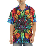 Hawaiian Shirt Colorful Abstract Digital Art
