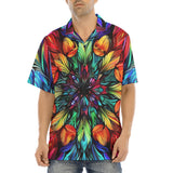 Hawaiian Shirt Colorful Abstract Digital Art