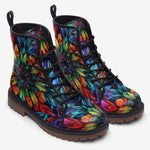 Leather Boots Colorful Abstract Digital Art