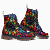 Leather Boots Colorful Abstract Digital Art