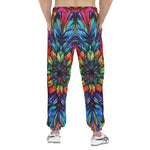 Men's Sweatpants Colorful Abstract Digital Art
