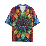 Hawaiian Shirt Colorful Abstract Digital Art