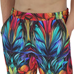 Men's Sweatpants Colorful Abstract Digital Art