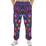Men's Sweatpants Abstract Psychedelic Cibrant Colors