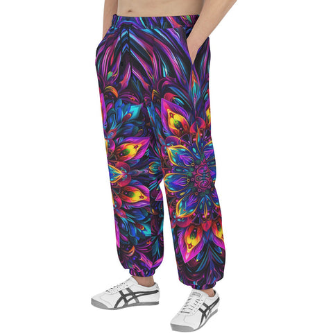 Men's Sweatpants Abstract Psychedelic Cibrant Colors