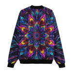 Bomber Jacket Abstract Psychedelic Cibrant Colors