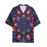 Hawaiian Shirt Abstract Psychedelic Cibrant Colors