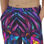 Men's Sweatpants Abstract Psychedelic Cibrant Colors