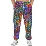 Men's Sweatpants Vibrant Rainbow Dice