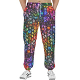 Men's Sweatpants Vibrant Rainbow Dice
