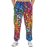 Men's Sweatpants Vibrant Colorful Dice