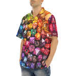Hawaiian Shirt Vibrant Colorful Dice