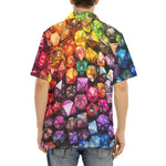 Hawaiian Shirt Vibrant Colorful Dice