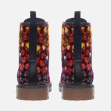 Leather Boots Vibrant Colorful Dice