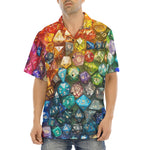 Hawaiian Shirt Rainbow Colorful Dice