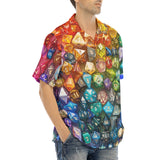 Hawaiian Shirt Rainbow Colorful Dice