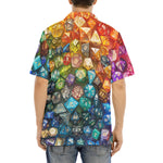 Hawaiian Shirt Rainbow Colorful Dice
