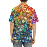 Hawaiian Shirt Rainbow Colorful Dice