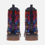 Leather Boots Rainbow Colorful Dice