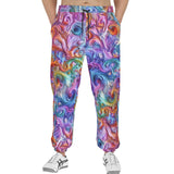 Men's Sweatpants Vibrant Swirling Colors