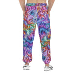 Men's Sweatpants Vibrant Swirling Colors