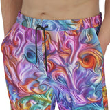Men's Sweatpants Vibrant Swirling Colors