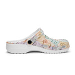 Classic Clogs Pastel Colored Clay Faces