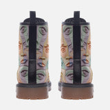 Leather Boots Pastel Colored Clay Faces