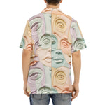 Hawaiian Shirt Pastel Colored Clay Faces