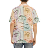 Hawaiian Shirt Pastel Colored Clay Faces