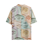 Hawaiian Shirt Pastel Colored Clay Faces