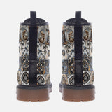 Leather Boots Ceramic Tiles Artwork