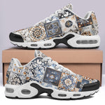 Air Cushion Sneakers Ceramic Tiles Artwork