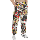Men's Sweatpants Screaming Cartoon Cats