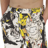 Men's Sweatpants Cartoon Style Cats Pattern