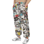 Men's Sweatpants Colorful Cats Pattern