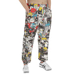 Men's Sweatpants Colorful Cats Pattern