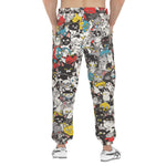 Men's Sweatpants Colorful Cats Pattern