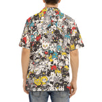 Hawaiian Shirt Colorful Cats Pattern