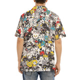 Hawaiian Shirt Colorful Cats Pattern
