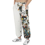 Men's Sweatpants Black Cats Art